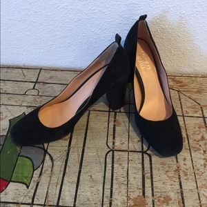 Size 8 Franco Sarto Aziza chunky  heels